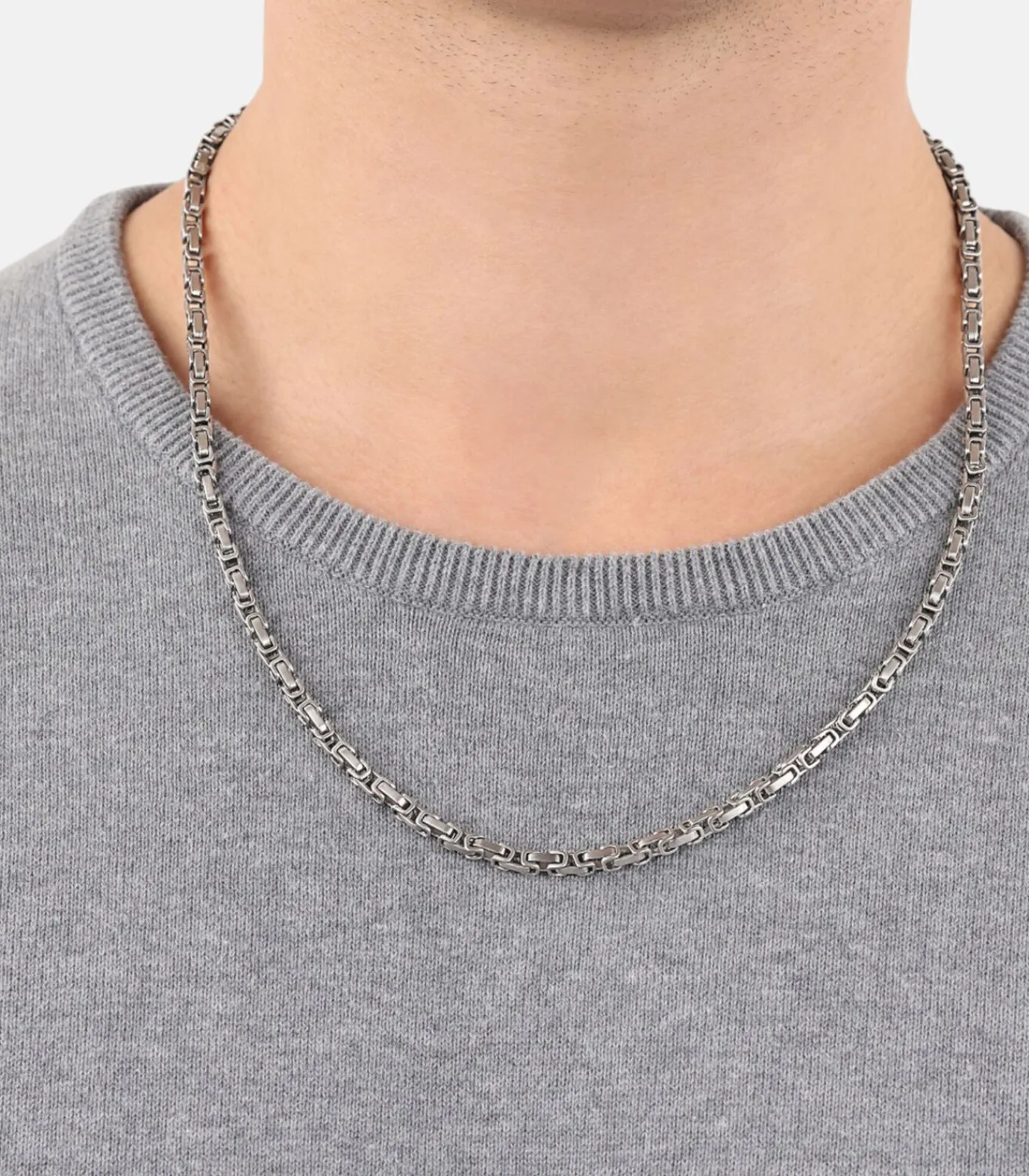 Sale Halsketting voor mannen, roestvrij staal Heren Kettingen