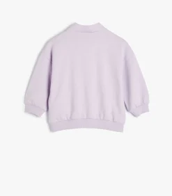 Kinderen Koton Halve ritssluiting Met drukwerk Sweatshirt