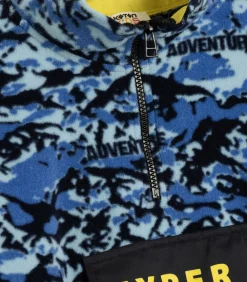 Kinderen Koton Halve ritssluiting Zak Gedetailleerd Sweatshirt