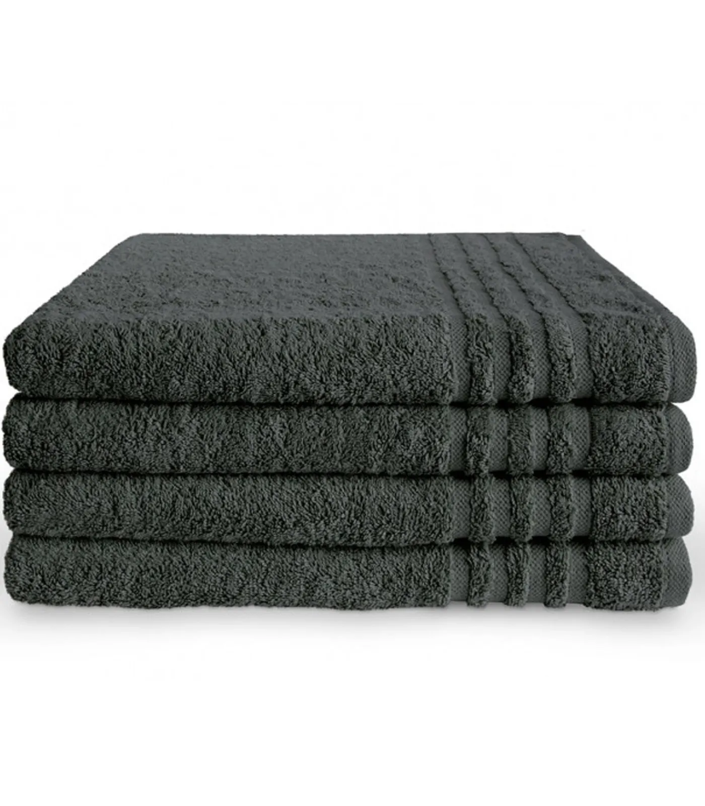 Sale Handdoek 70 x 140 Antraciet - 10 stuks Handdoeken