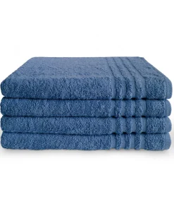 Outlet Handdoek 70 x 140 Blauw - 10 stuks Handdoeken