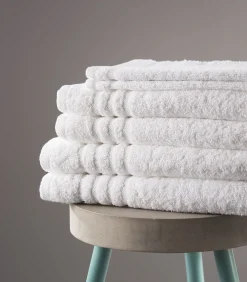 Online Handdoek 70 x 140 Wit - 6 stuks Handdoeken