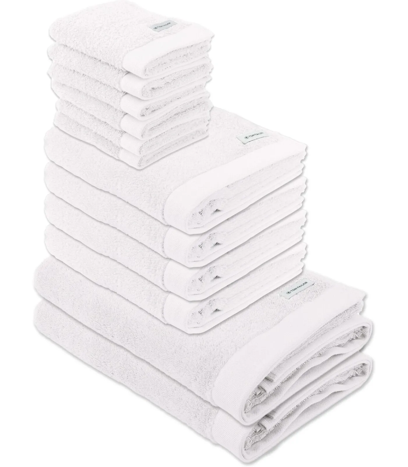 Tom Tailor Handdoek Color Bath Verpakking van 12