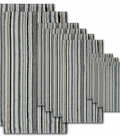 Handdoek Life Style Stripes Set van 10, Set van 1 Handdoeken