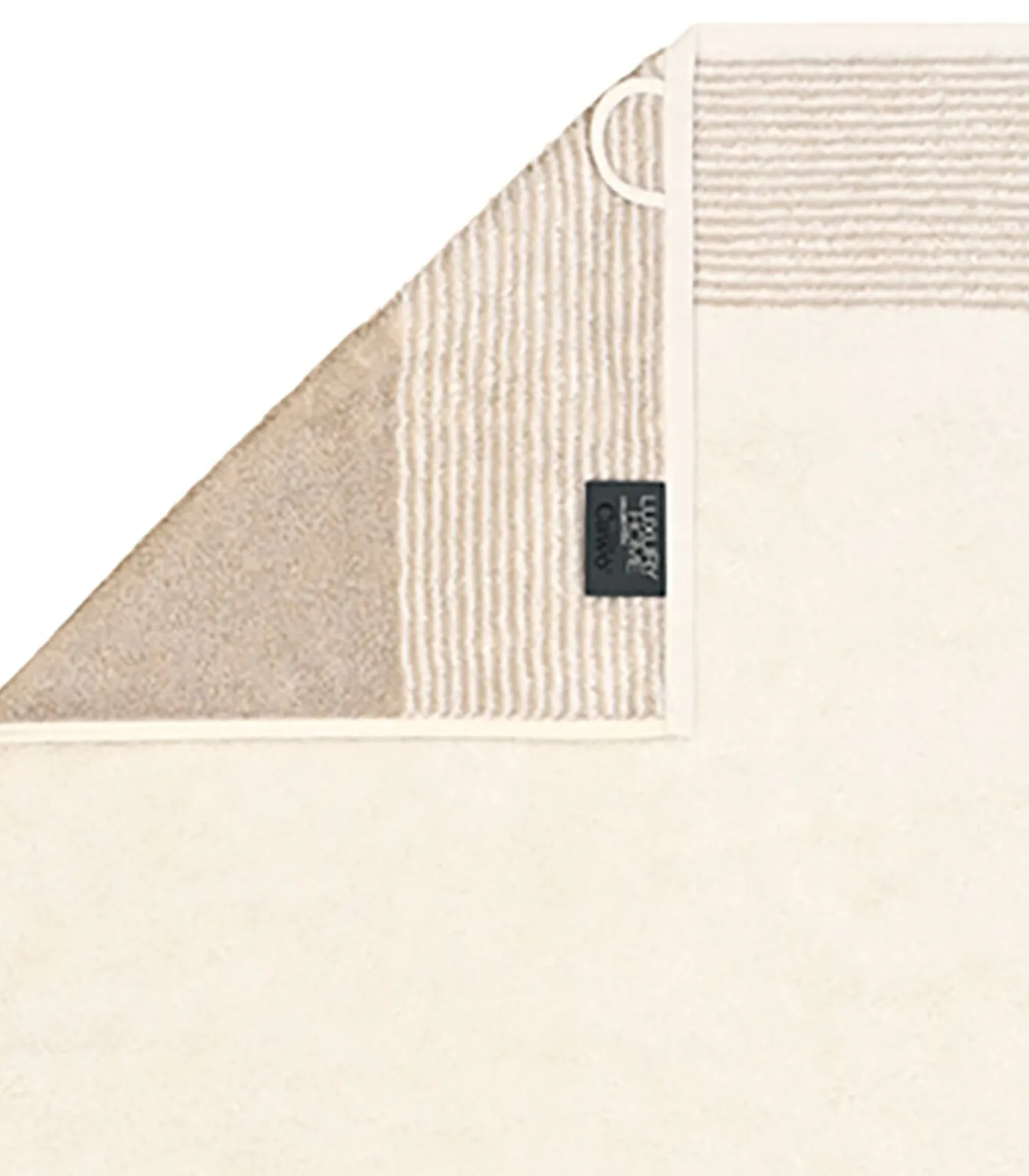 Cawoe Handdoek Luxury Home Two-Tone Set van 3