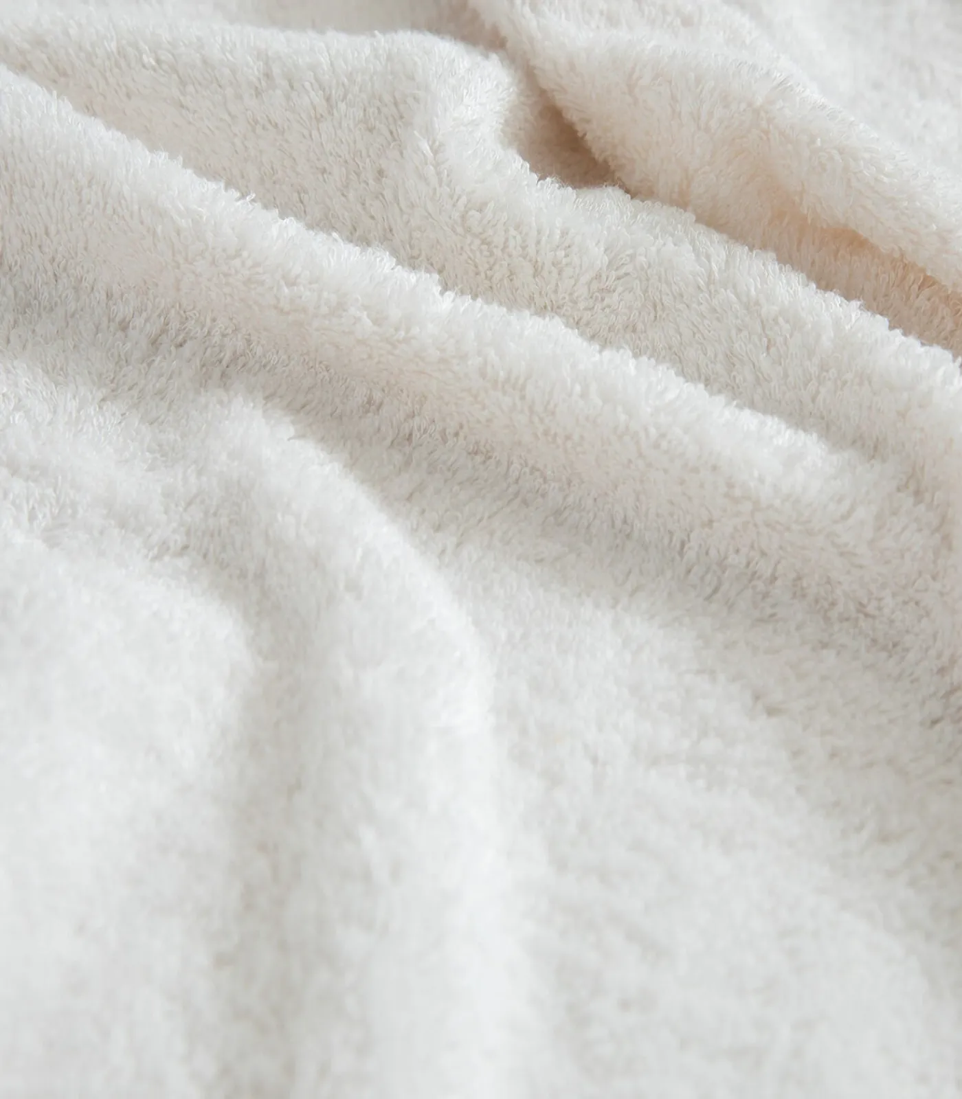 Clearance Handdoek Solid 30x50 cm Ecru Handdoeken