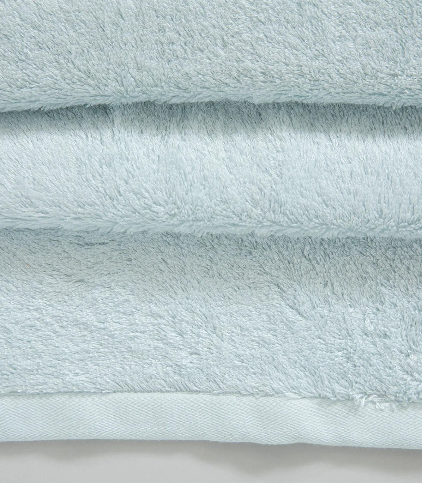 Outlet Handdoek Solid 30x50 cm Lichtblauw Handdoeken