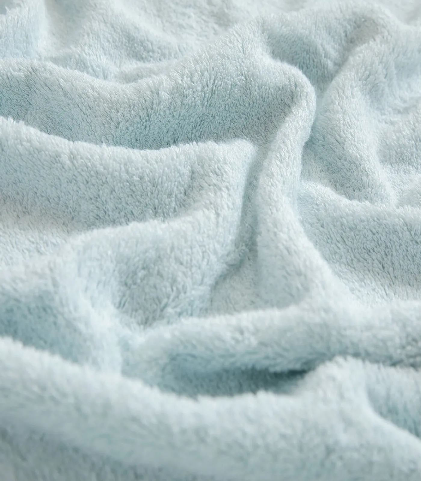 Outlet Handdoek Solid 30x50 cm Lichtblauw Handdoeken