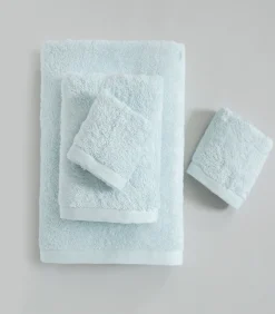 Chakra Handdoek Solid 33x33 cm Lichtblauw