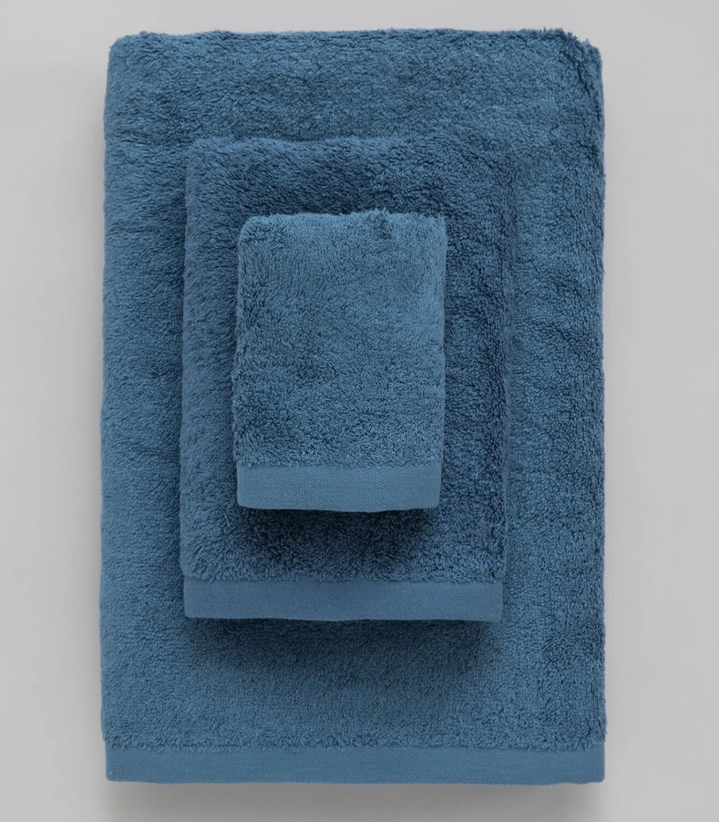 Hot Handdoek Solid 30x50 cm Nachtblauw Handdoeken