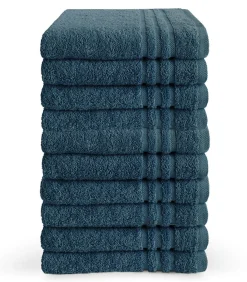 New Handdoek 50x100 cm Donkerblauw - 10 stuks Handdoeken