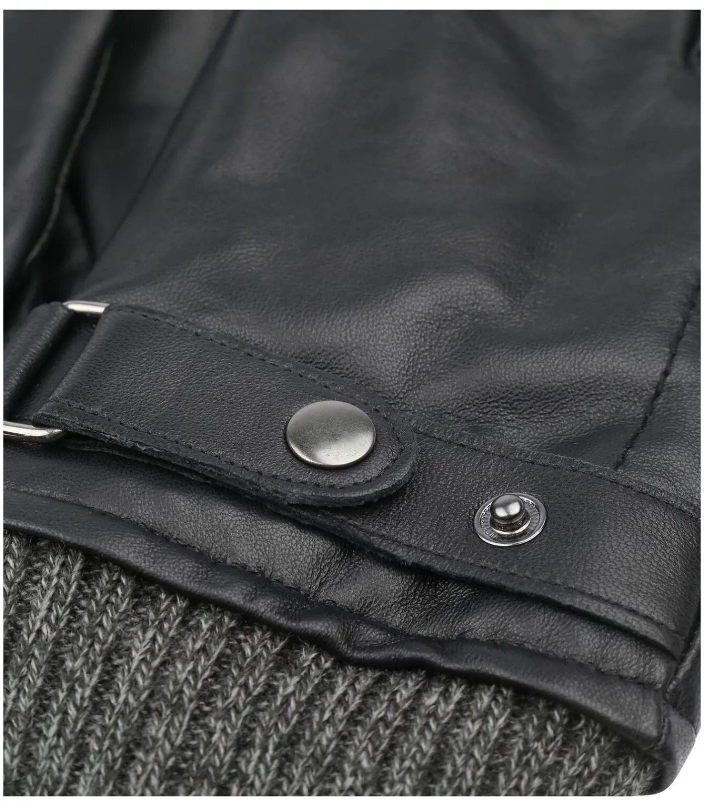 Heren Suitable Handschoen Nappa Leer Zwart