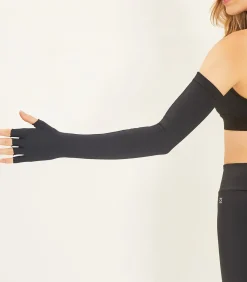 Online Handschoenen Extra Long Glove Preto DAMES Handschoenen