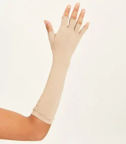 Best Handschoenen Long Glove Chocolate DAMES Handschoenen