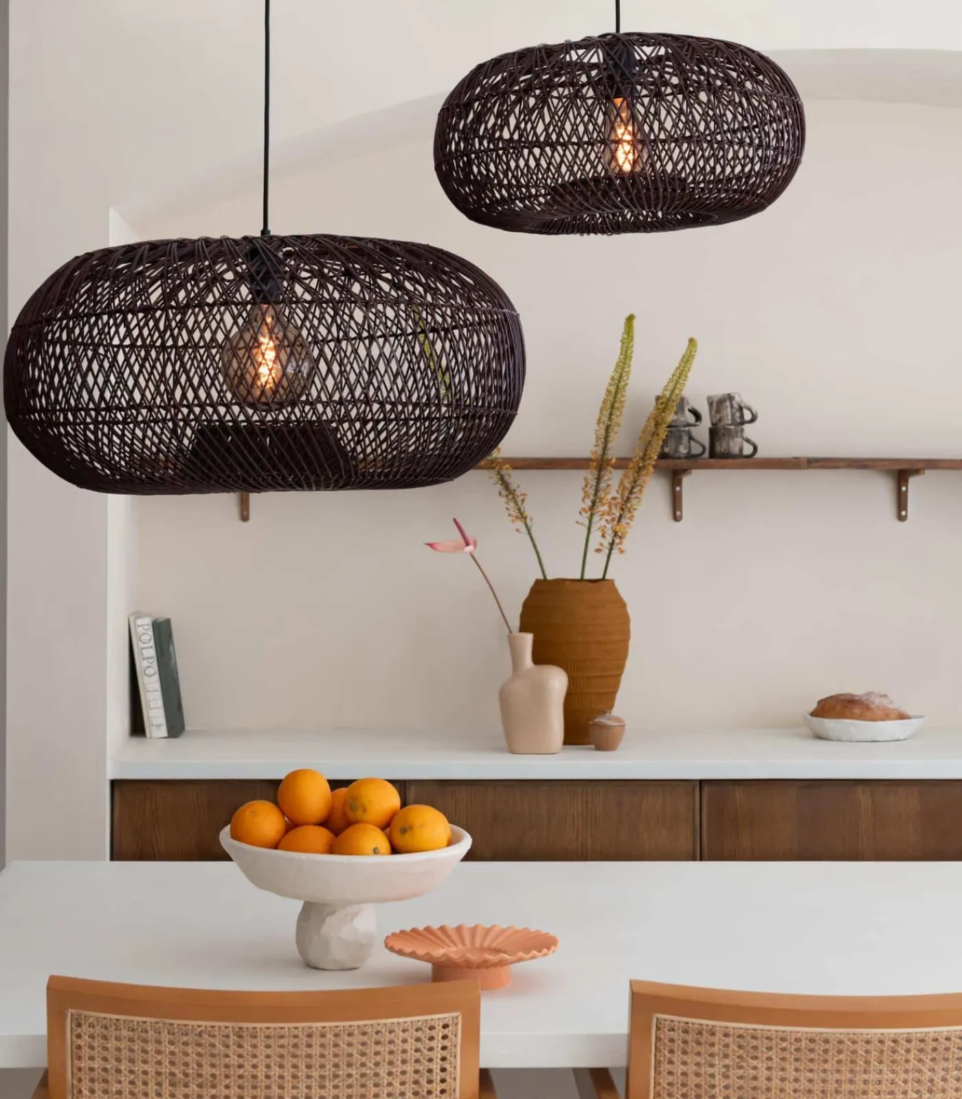 GOOD &MOJO Hanglamp Arizona - Bordeaux - Ø70cm