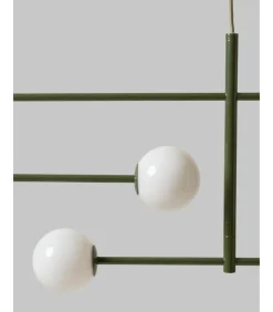 It's about RoMi Hanglamp Copenhagen - Groen - 97x13x215cm