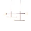 Clearance Hanglamp Copenhagen - Rood - 97x13x215cm Hanglampen