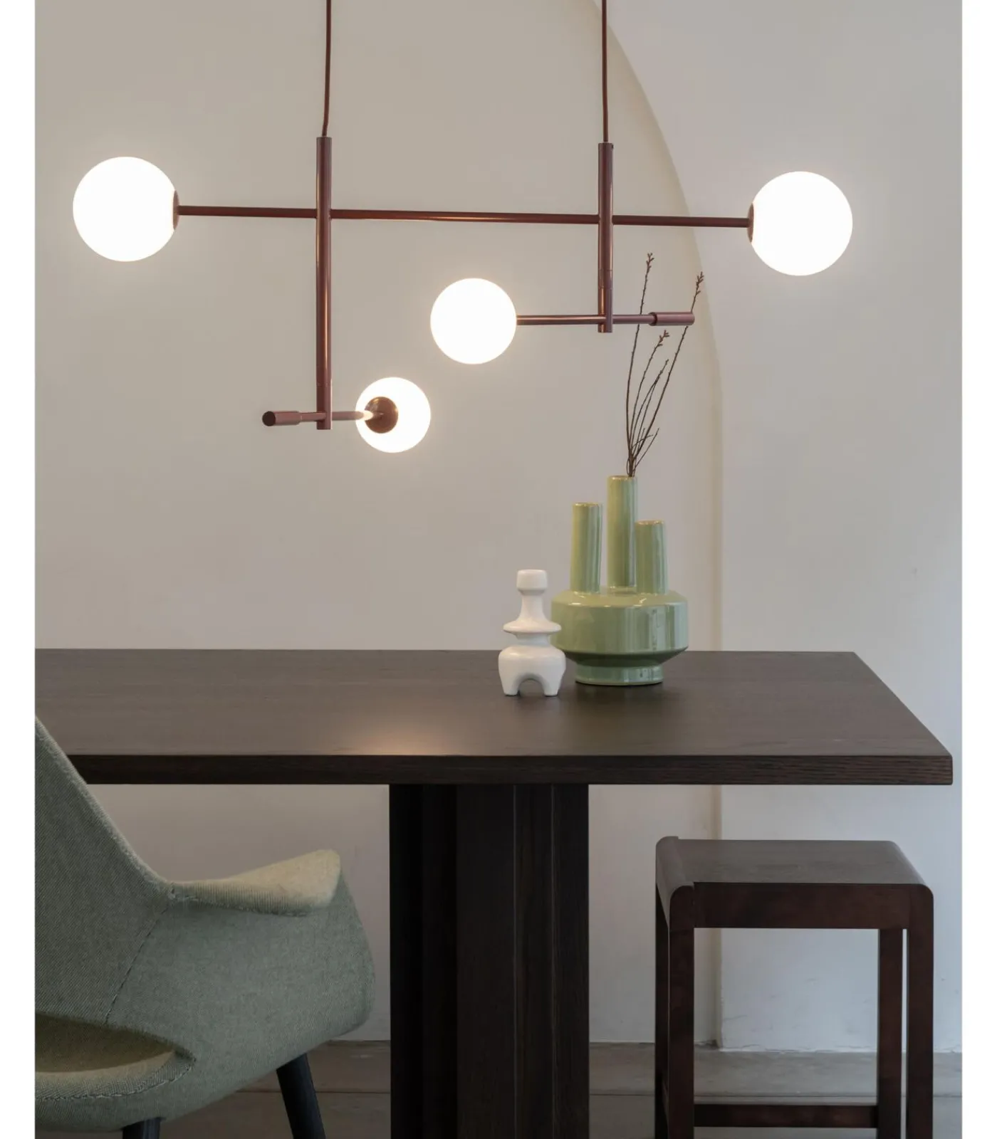 Clearance Hanglamp Copenhagen - Rood - 97x13x215cm Hanglampen