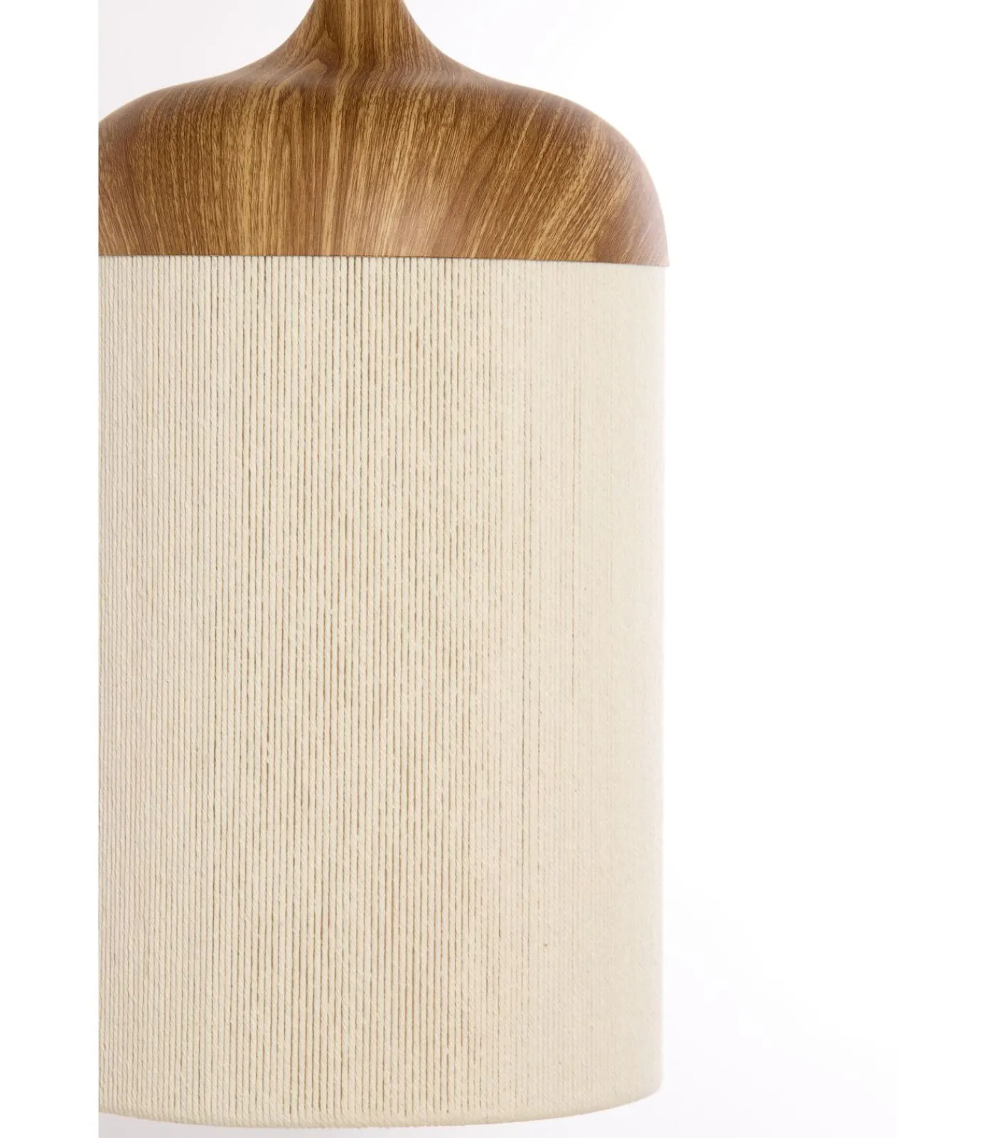 Light & Living Hanglamp Dania - Naturel/Crème - Ø22cm