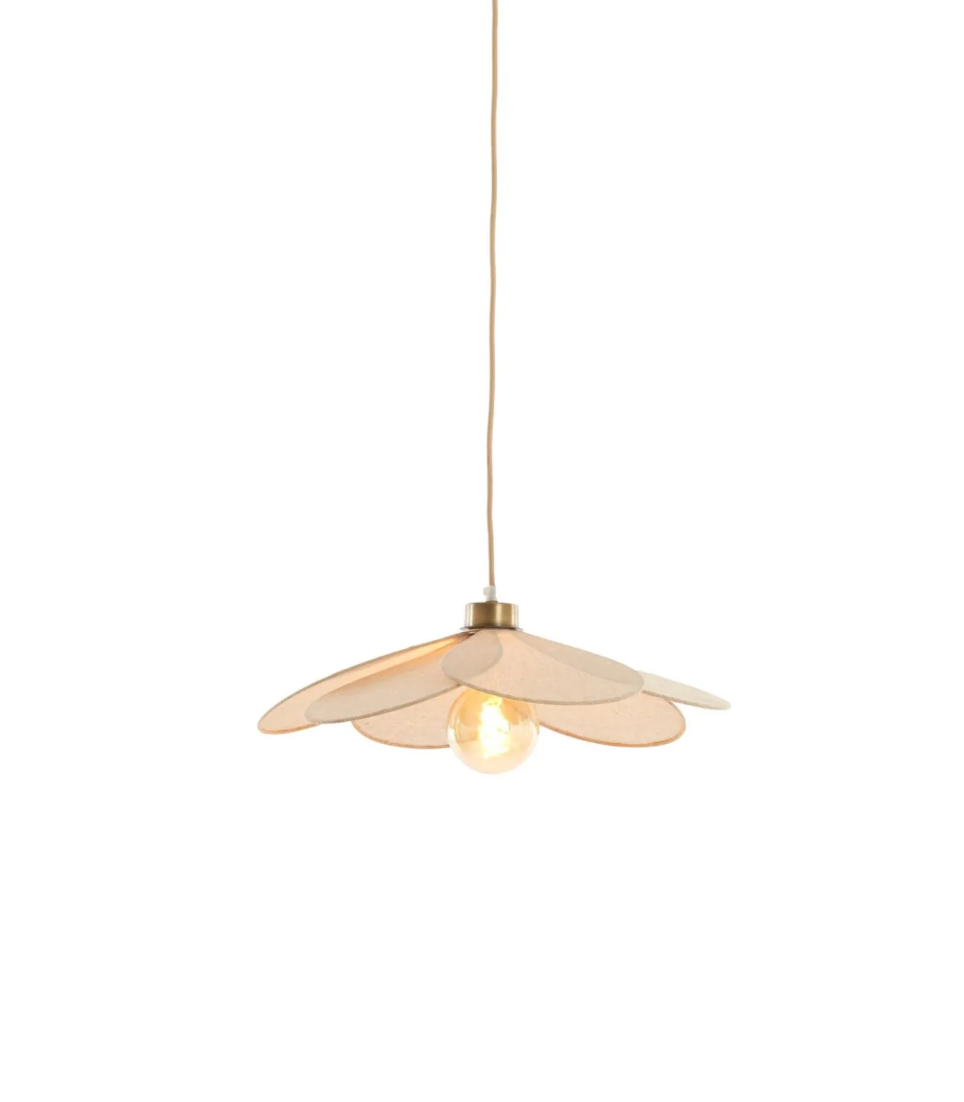 Light & Living Hanglamp Fyano - Zand - Ø46cm