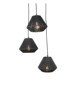 Label51 Hanglamp Ibiza Diamond 3-Lichts 30x30x150 cm