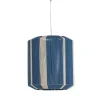 Light & Living Hanglamp Kozana - Donkerblauw - Ø48cm