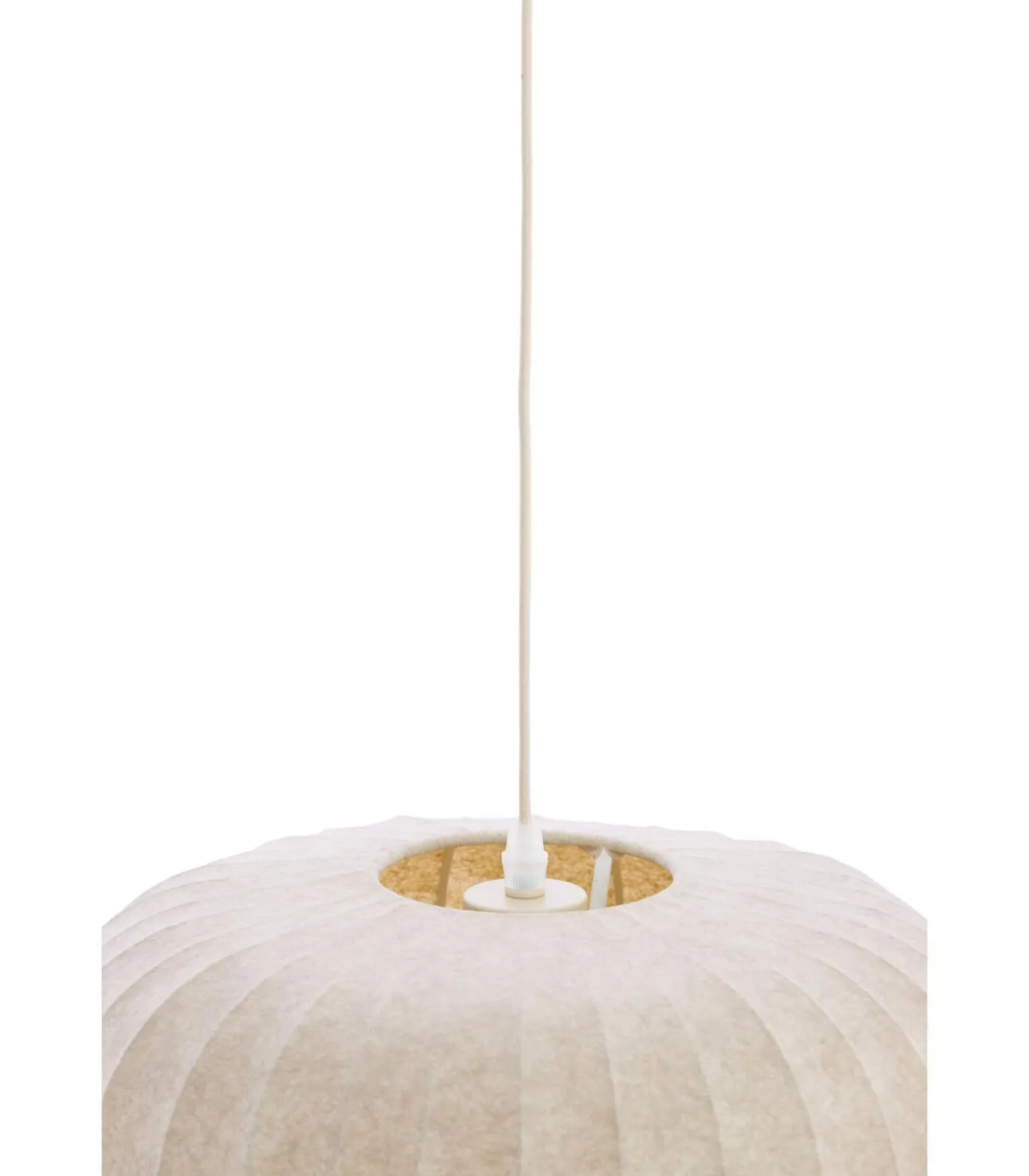 Light & Living Hanglamp Lexa - Lichtbruin - Ø35cm
