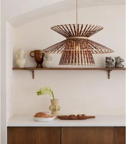 New Hanglamp Machupicchu - Naturel - Ø57cm Hanglampen