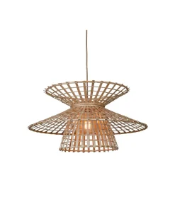 Discount Hanglamp Machupicchu - Naturel - Ø57cm Hanglampen