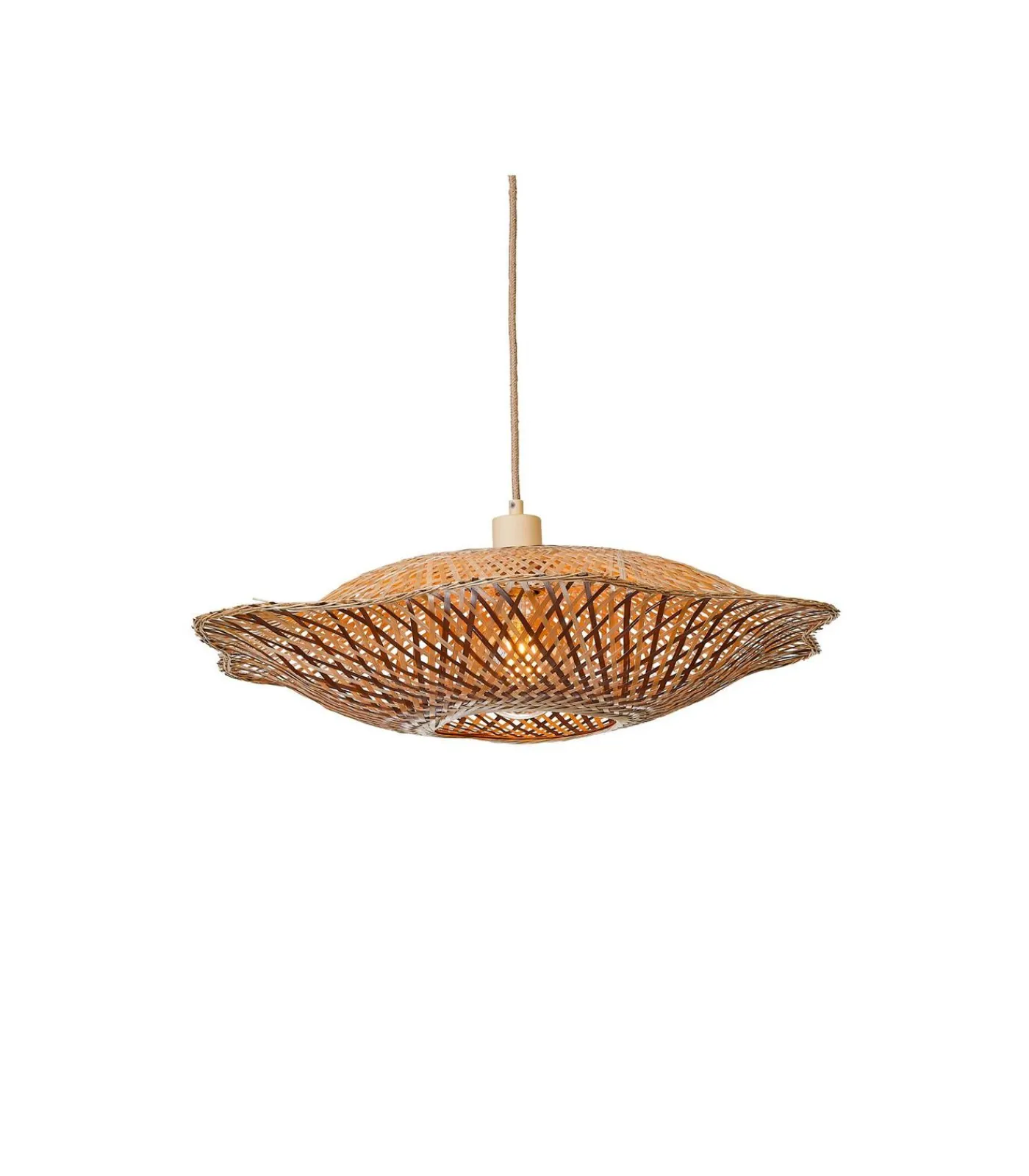 New Hanglamp Madura - Naturel - Ø17cm Hanglampen