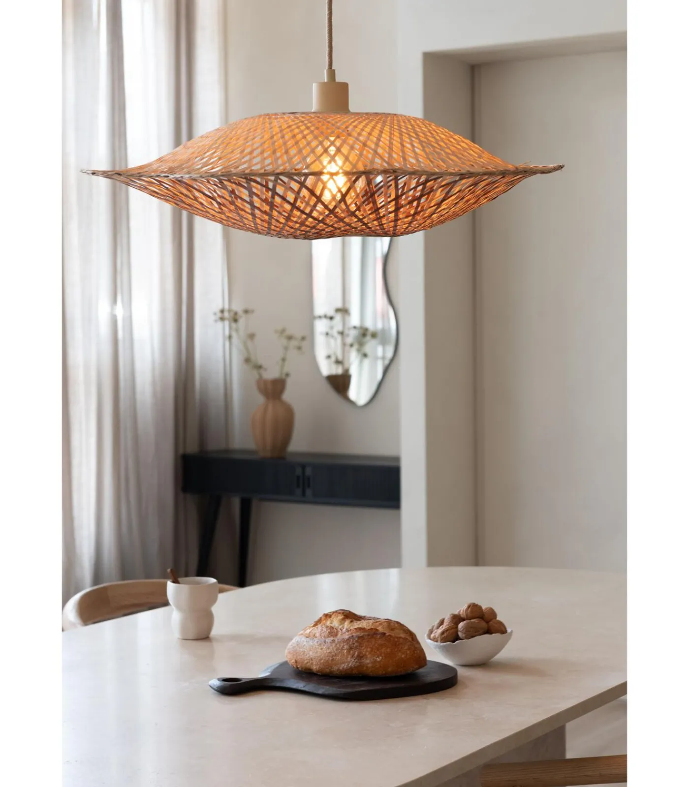 Best Hanglamp Madura - Naturel - Ø22cm Hanglampen