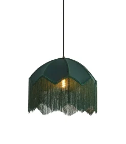 Light & Living Hanglamp Malacia - Donkergroen - Ø40cm