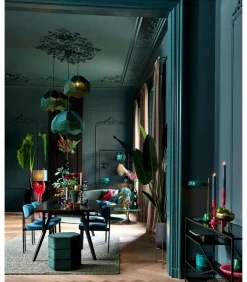 Light & Living Hanglamp Malacia - Donkergroen - Ø60cm