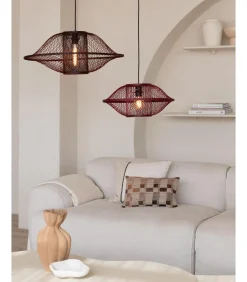 GOOD &MOJO Hanglamp Maui - Bordeaux - Ø70cm
