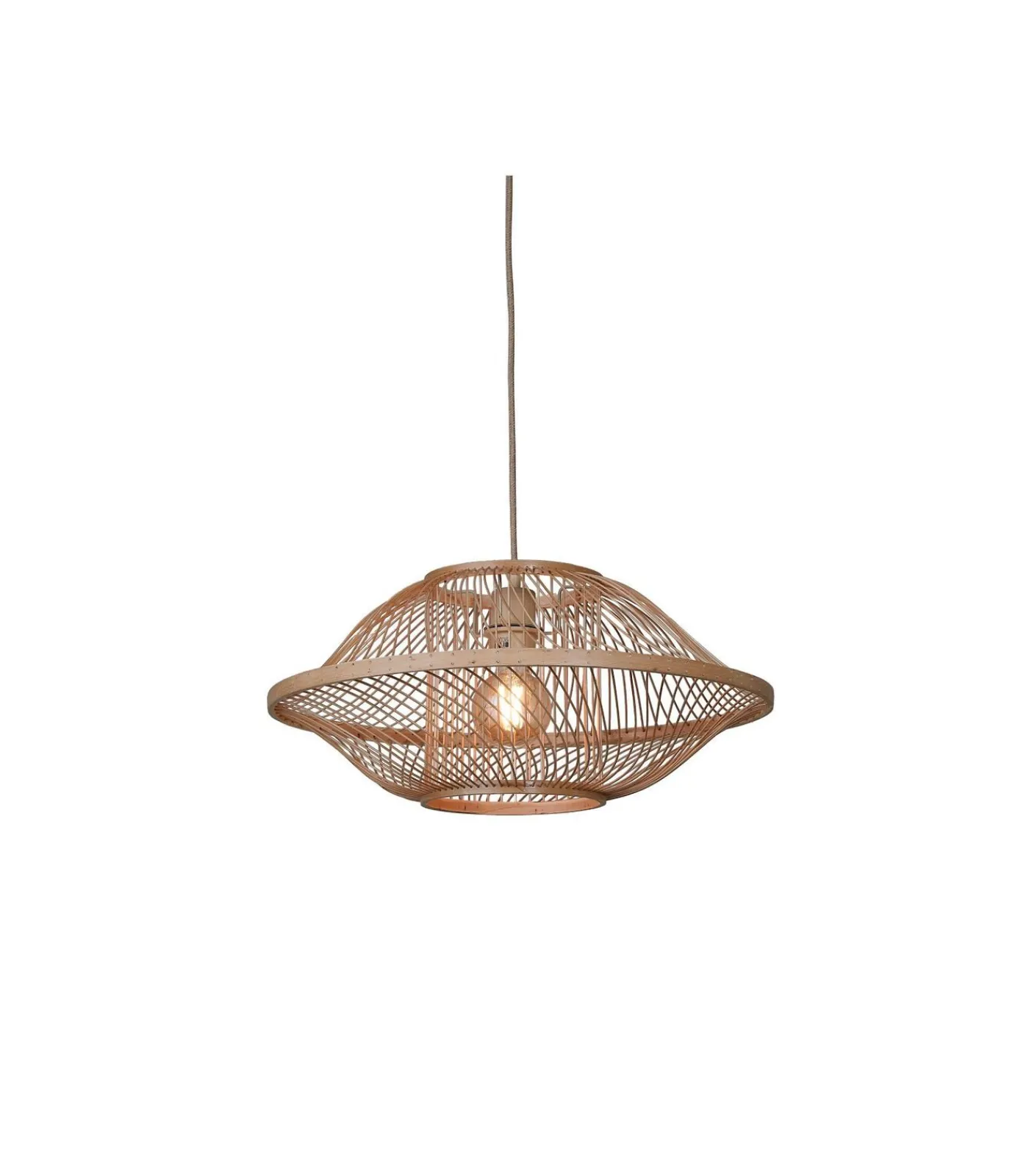 Best Hanglamp Maui - Naturel - Ø50cm Hanglampen