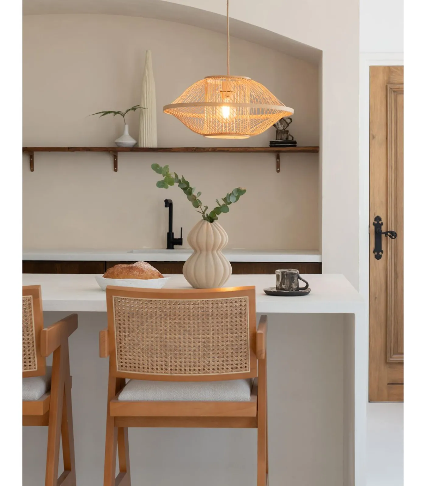 Best Hanglamp Maui - Naturel - Ø50cm Hanglampen