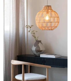 GOOD &MOJO Hanglamp Mendoza - Naturel - Ø35cm