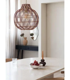 GOOD &MOJO Hanglamp Mendoza - Naturel - Ø35cm