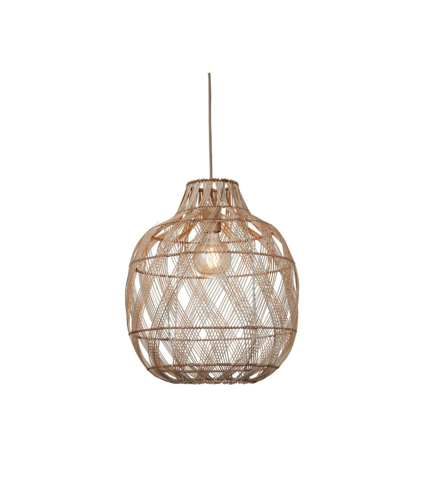 GOOD &MOJO Hanglamp Mendoza - Naturel - Ø40cm