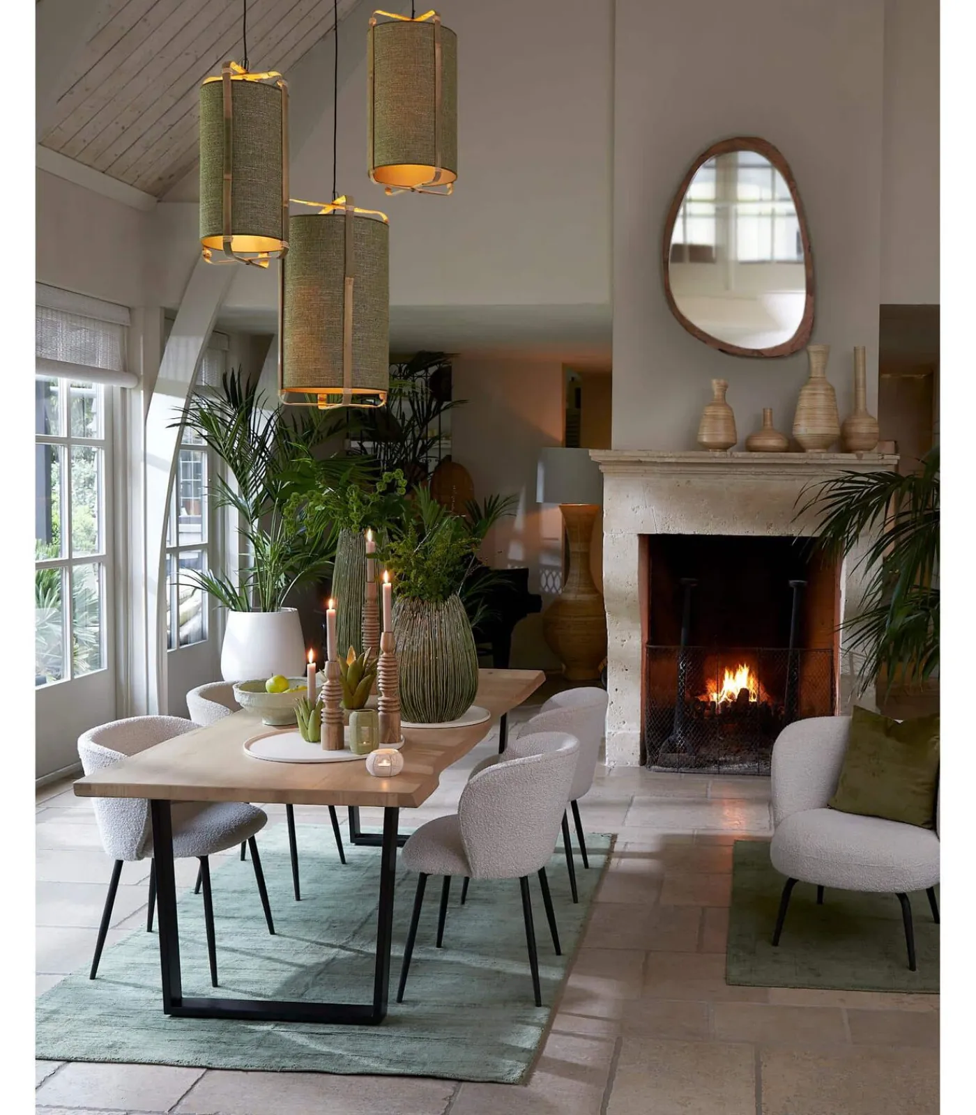 Hot Hanglamp Sendai - Groen - Ø37cm Hanglampen