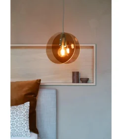 Hanglamp Toledo - Bruin - 22x25x278.5cm Hanglampen