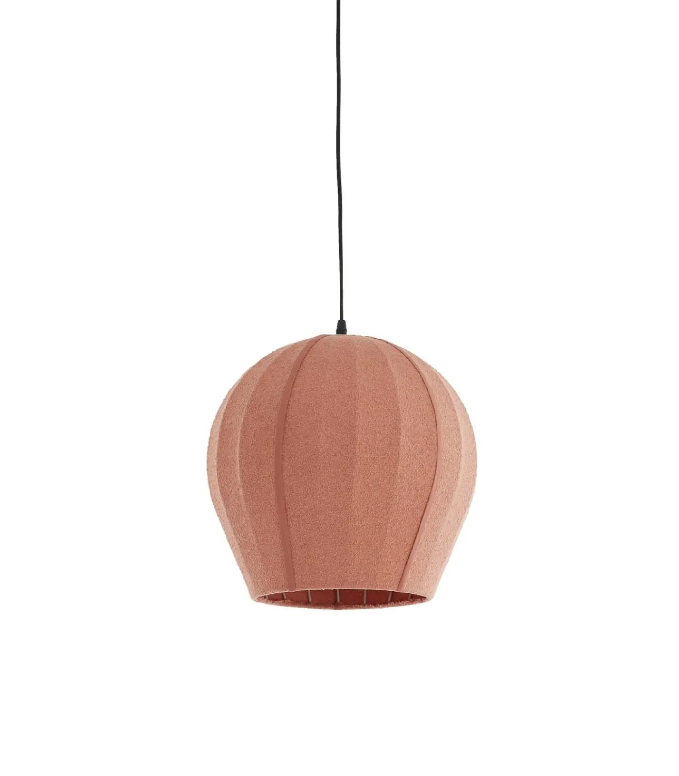 Light & Living Hanglamp Zagori - Koraalrood - Ø35cm