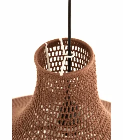 Light & Living Hanglampenkap Viggo - Bruin - Ø50cm