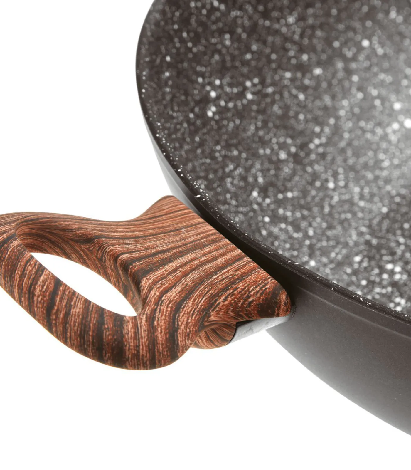 Sambonet Hapjespan Rock 'n' Rose - Zwart - ø 28 cm / 3.6 liter - standaard anti-aanbaklaag