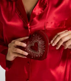 Hunkemöller Hartvormig tasje met rits