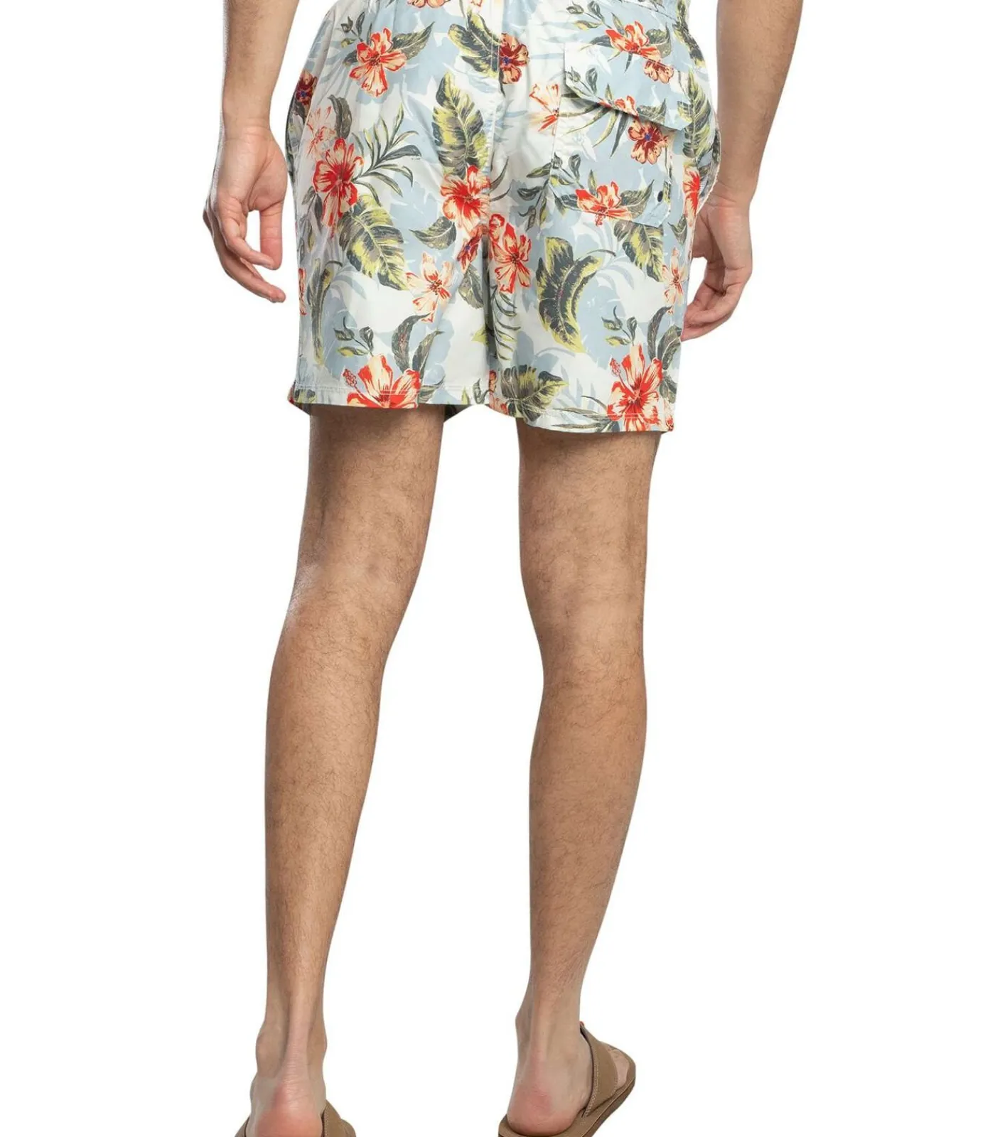 Online Hawaiiaanse Print 16 Zwemshorts Heren Badmode