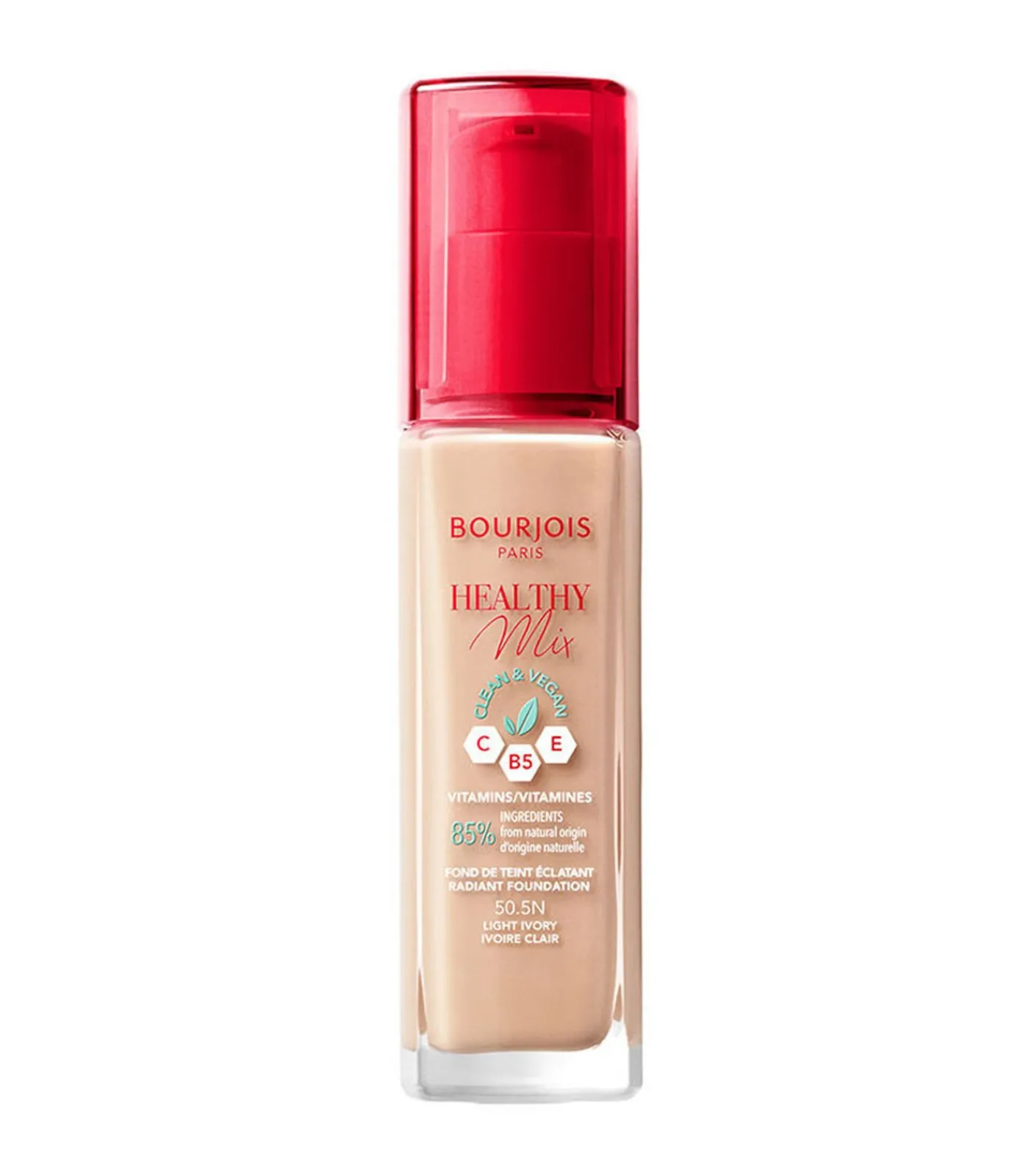 Online Healthy Mix Clean Foundation - 50.5N Light Ivory Teint