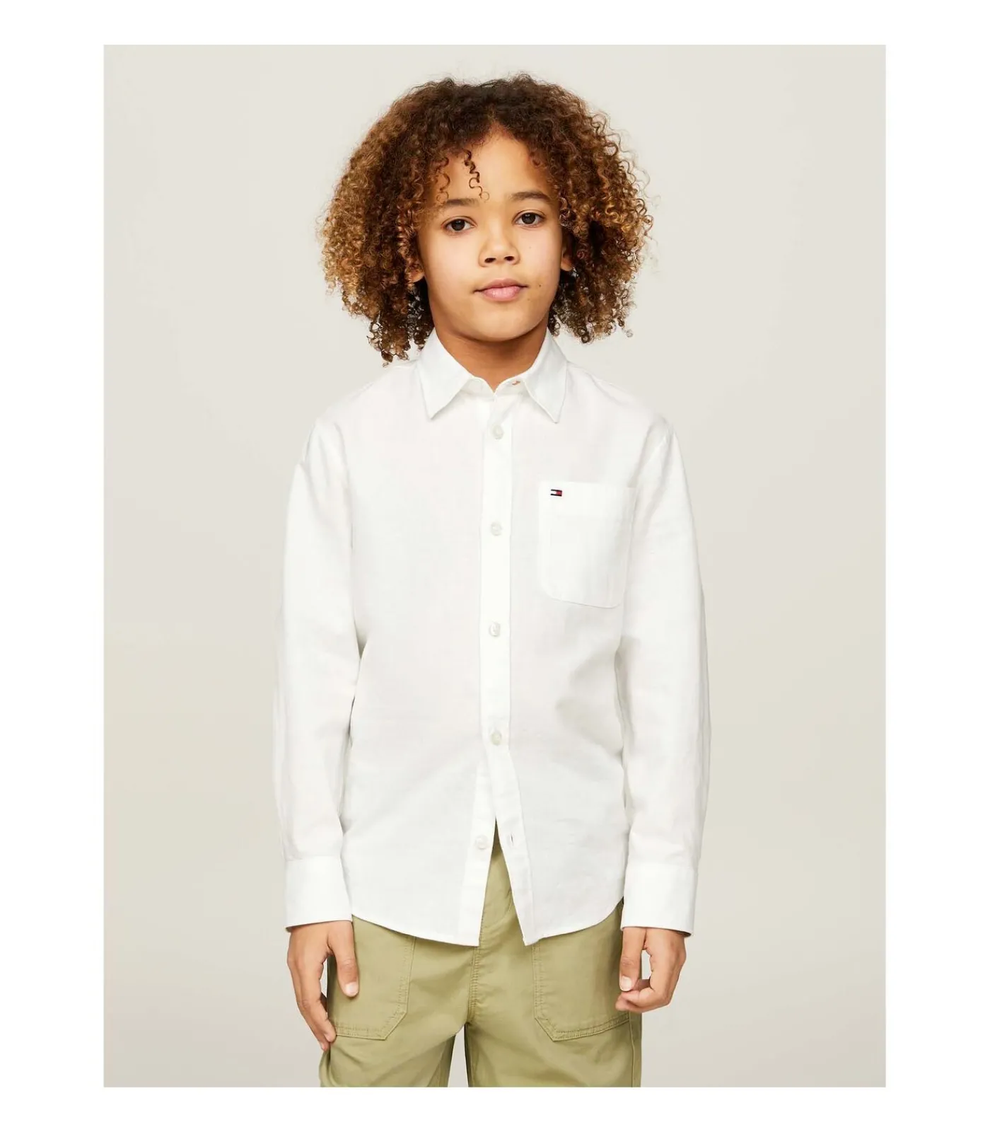Outlet Hemp Shirt L/S Kinderen Hemden