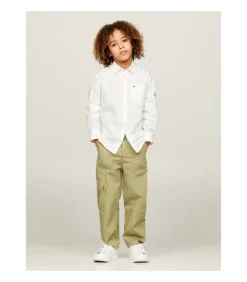 Outlet Hemp Shirt L/S Kinderen Hemden