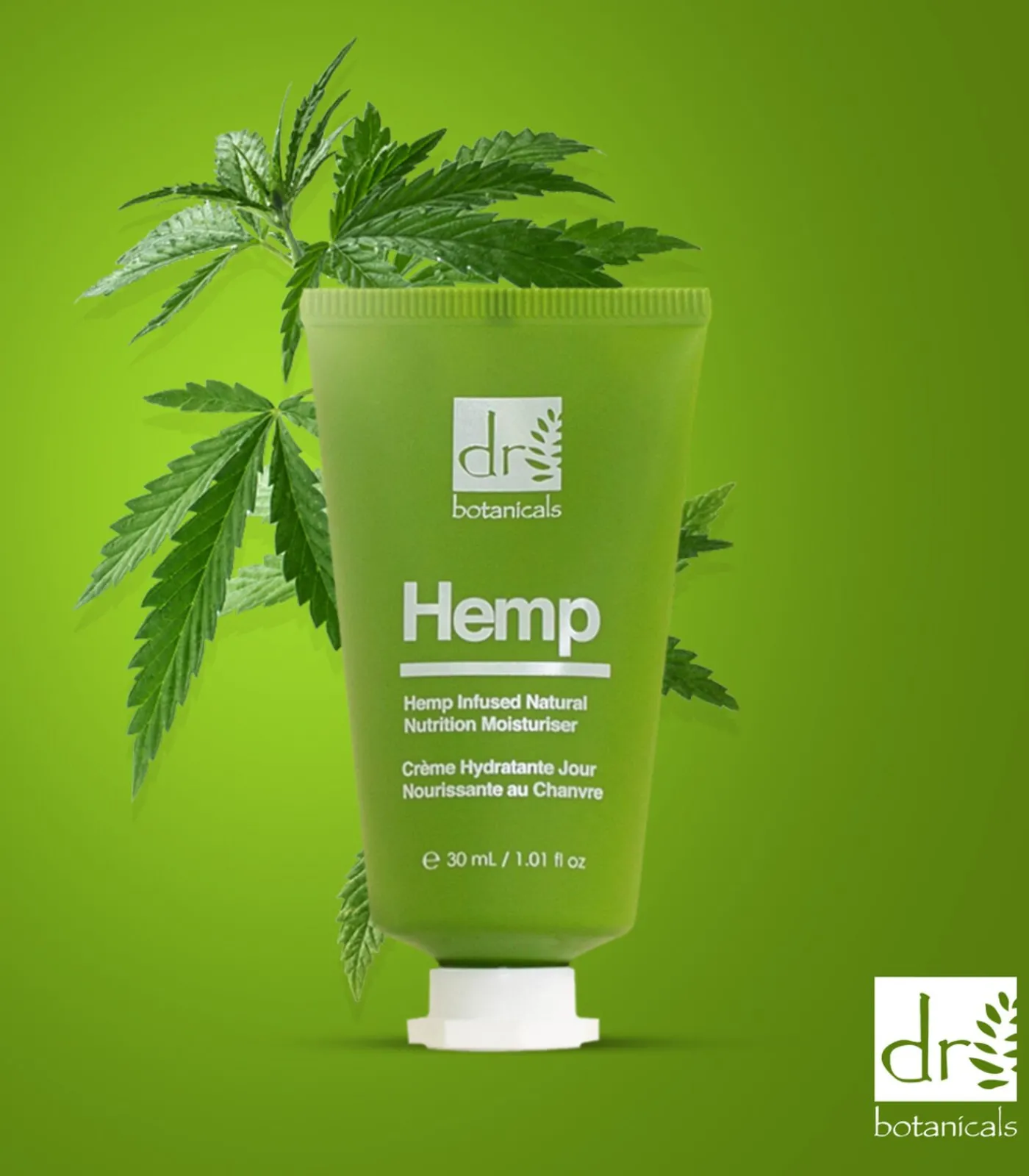 Hot Hennep Verrijkte Natuurlijke Moisturiser 30ml Skincare